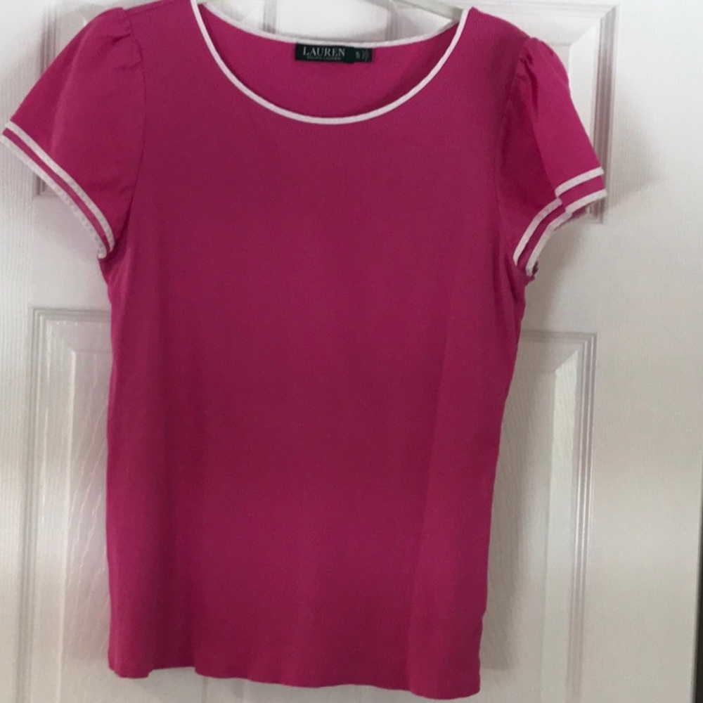Polo by Ralph Lauren Pink Short Sleeve Tee